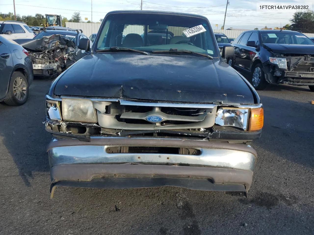 1997 Ford Ranger Super Cab VIN: 1FTCR14A1VPA38282 Lot: 74363394