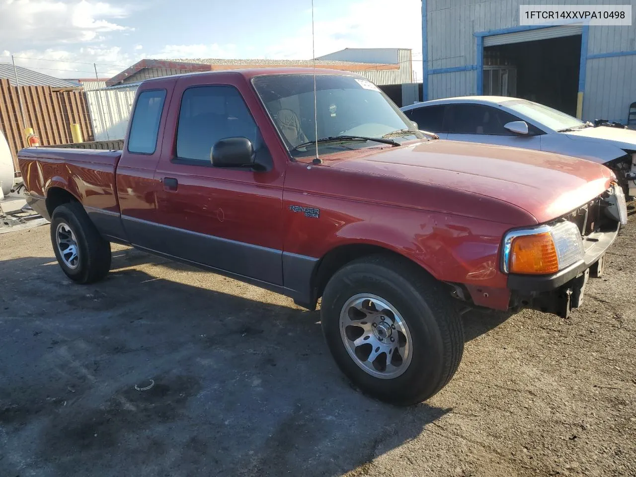 1997 Ford Ranger Super Cab VIN: 1FTCR14XXVPA10498 Lot: 74742824