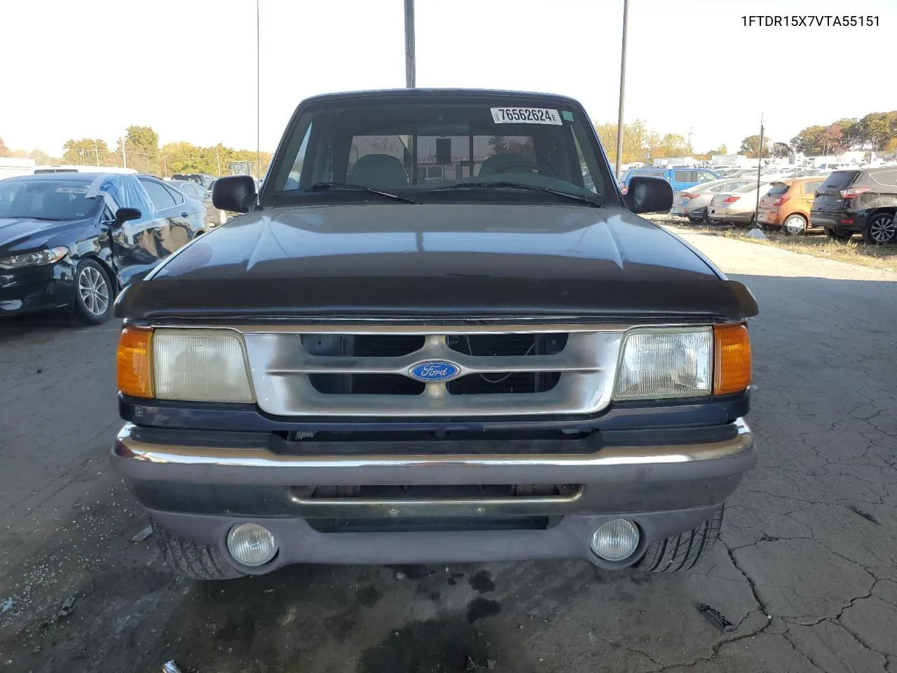 1997 Ford Ranger Super Cab VIN: 1FTDR15X7VTA55151 Lot: 76562624