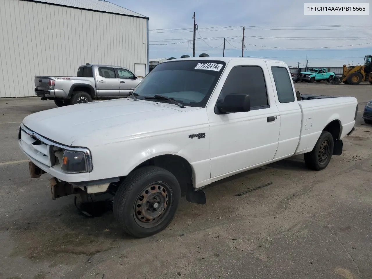 1997 Ford Ranger Super Cab VIN: 1FTCR14A4VPB15565 Lot: 77610414