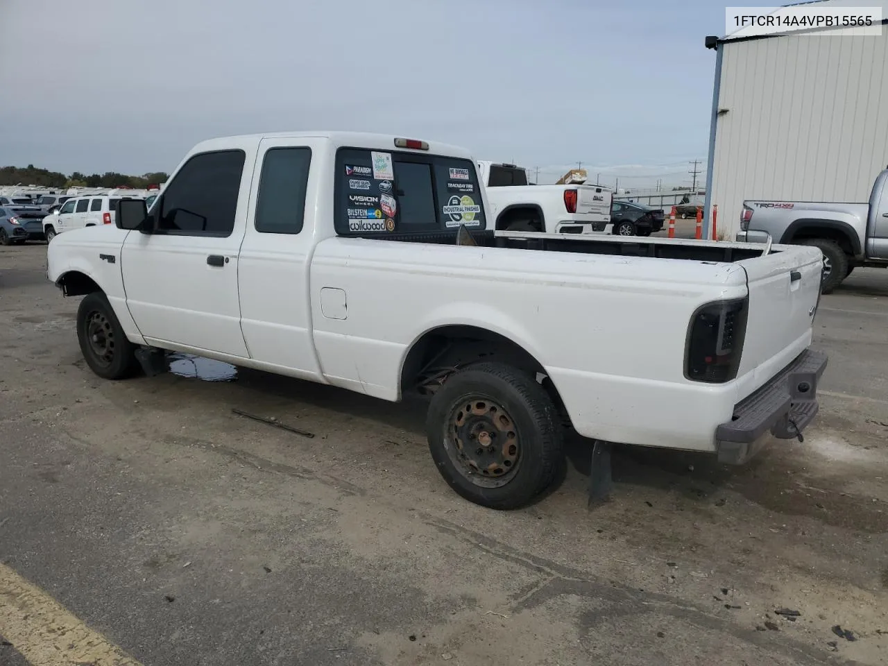 1997 Ford Ranger Super Cab VIN: 1FTCR14A4VPB15565 Lot: 77610414