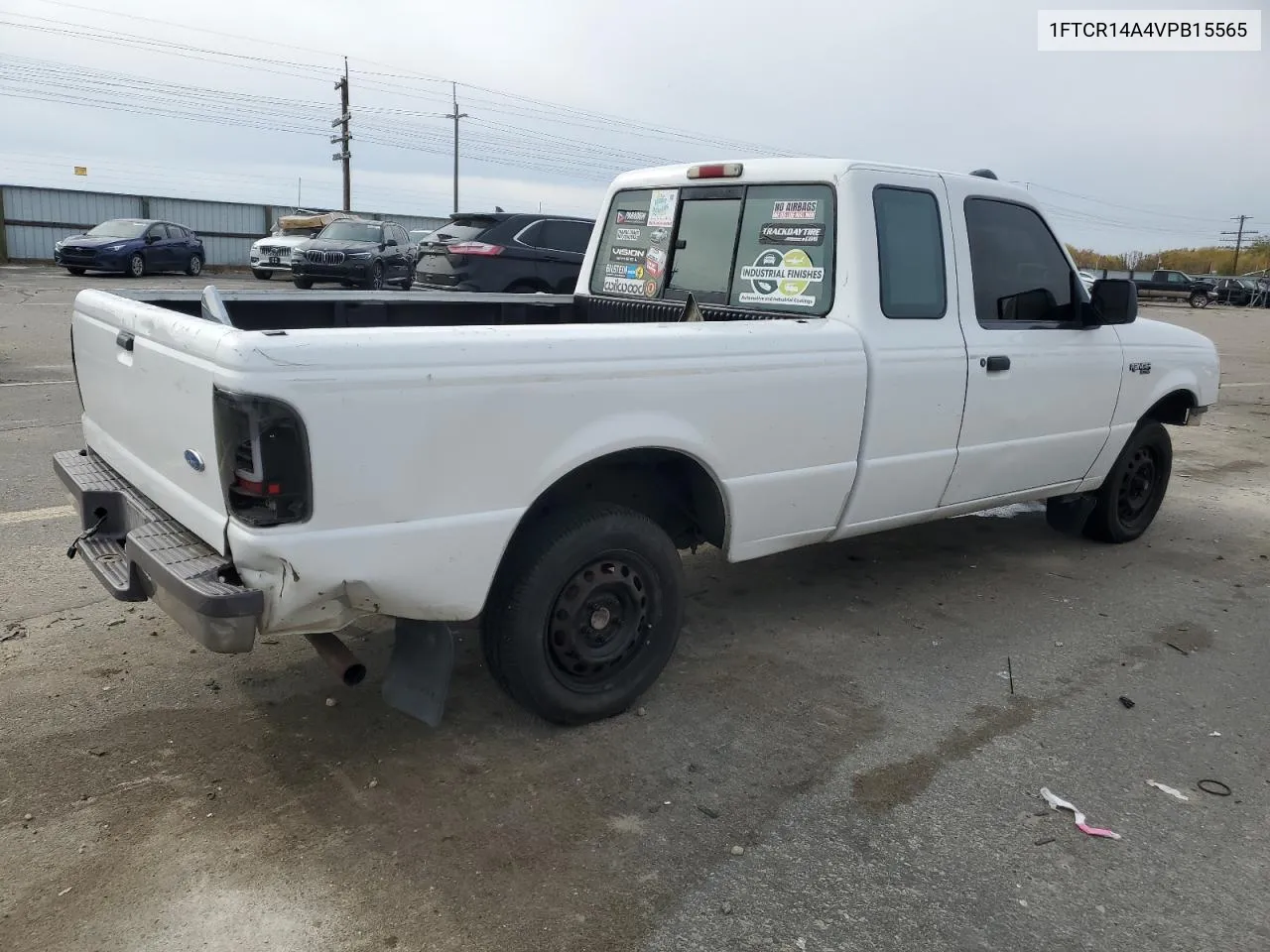 1997 Ford Ranger Super Cab VIN: 1FTCR14A4VPB15565 Lot: 77610414