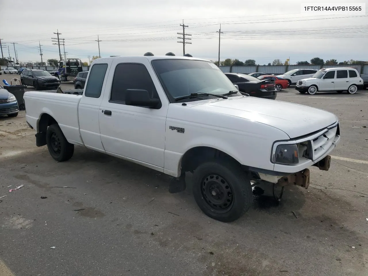 1997 Ford Ranger Super Cab VIN: 1FTCR14A4VPB15565 Lot: 77610414