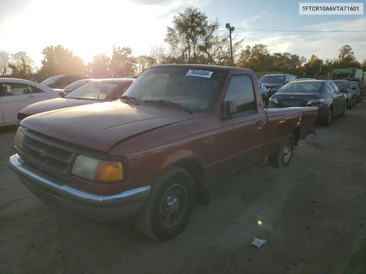 1997 Ford Ranger VIN: 1FTCR10A6VTA71601 Lot: 78454584