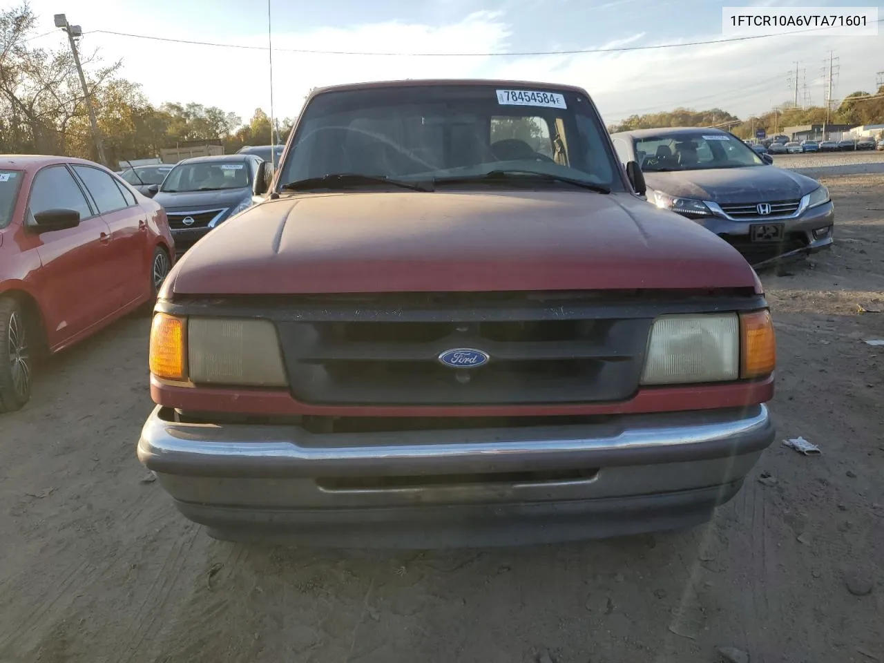 1997 Ford Ranger VIN: 1FTCR10A6VTA71601 Lot: 78454584