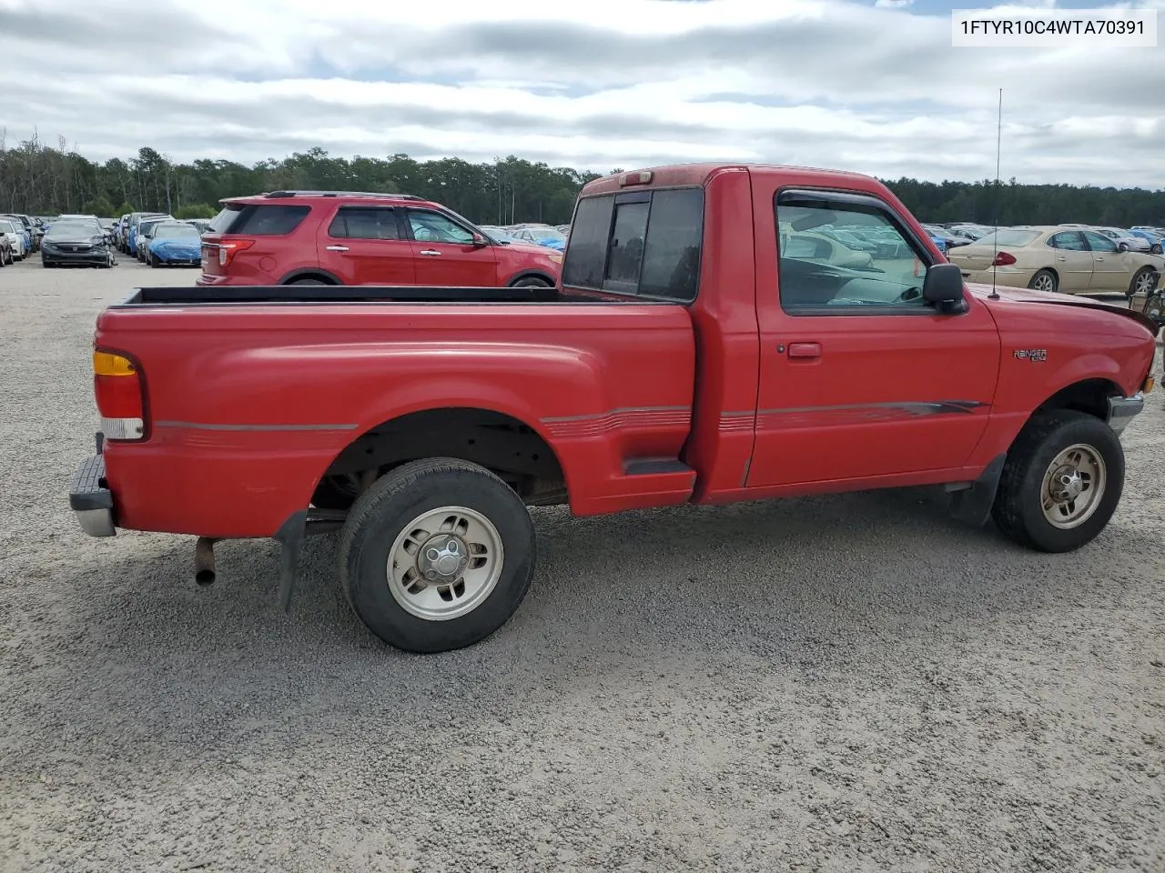 1998 Ford Ranger VIN: 1FTYR10C4WTA70391 Lot: 66410384