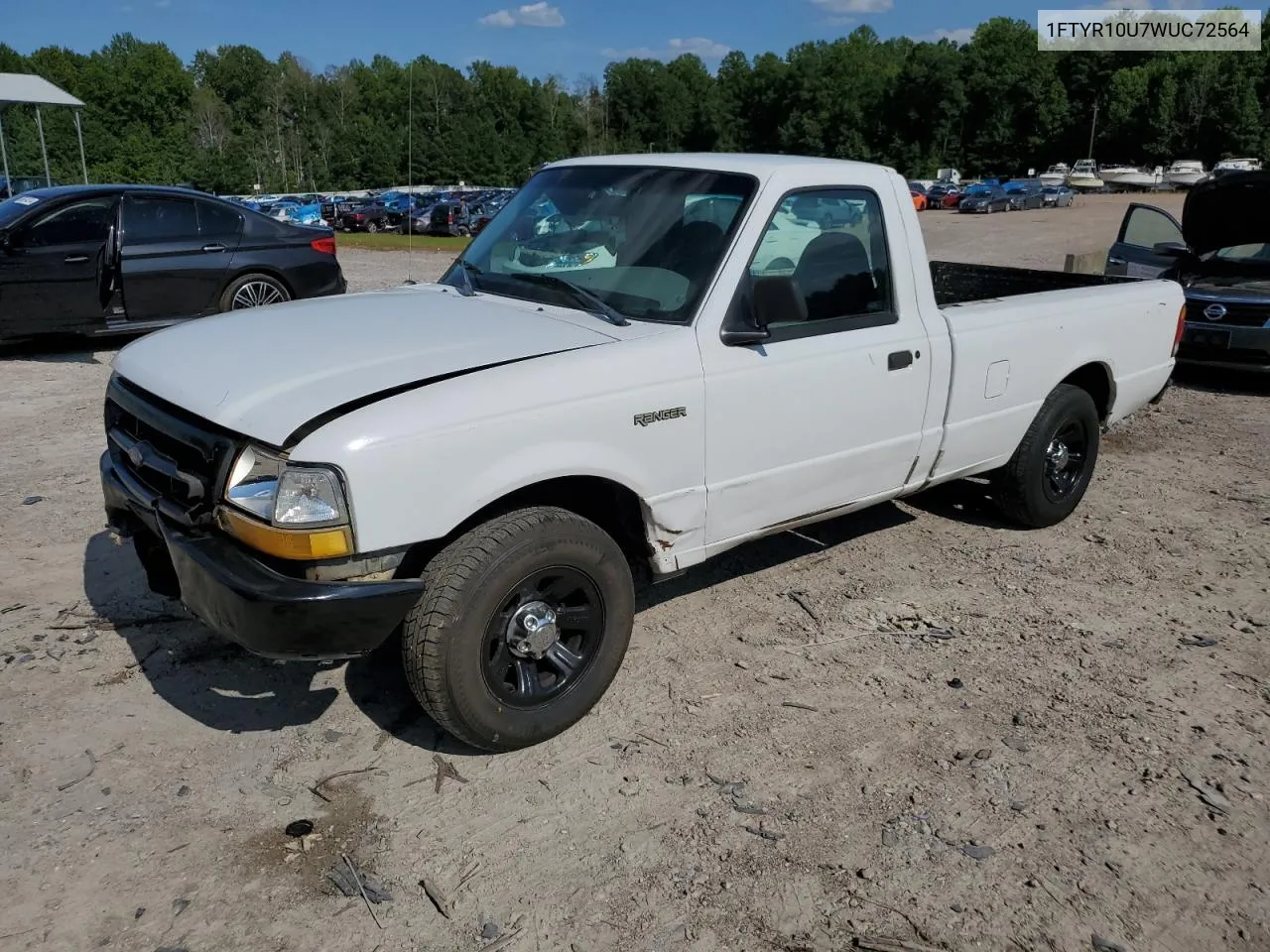 1FTYR10U7WUC72564 1998 Ford Ranger