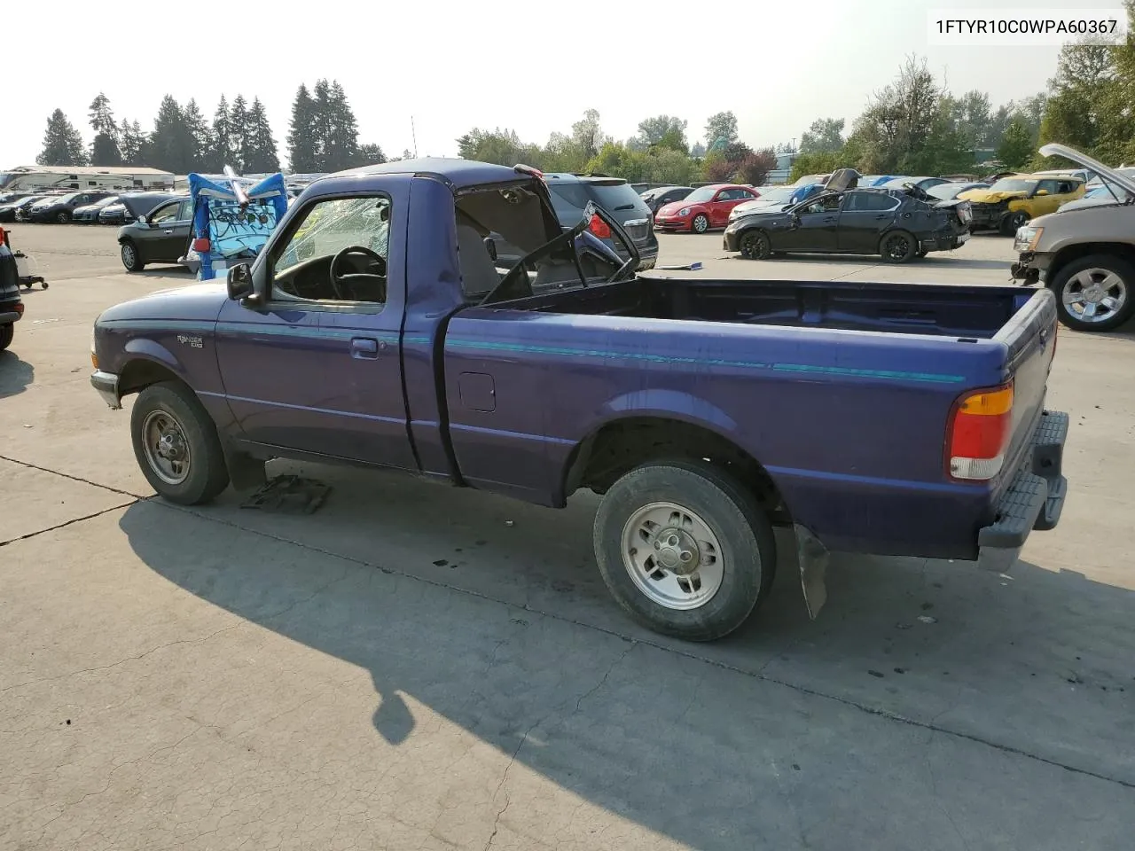 1998 Ford Ranger VIN: 1FTYR10C0WPA60367 Lot: 70529044