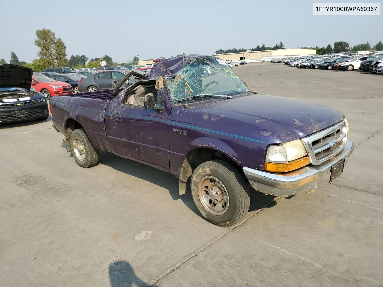 1998 Ford Ranger VIN: 1FTYR10C0WPA60367 Lot: 70529044