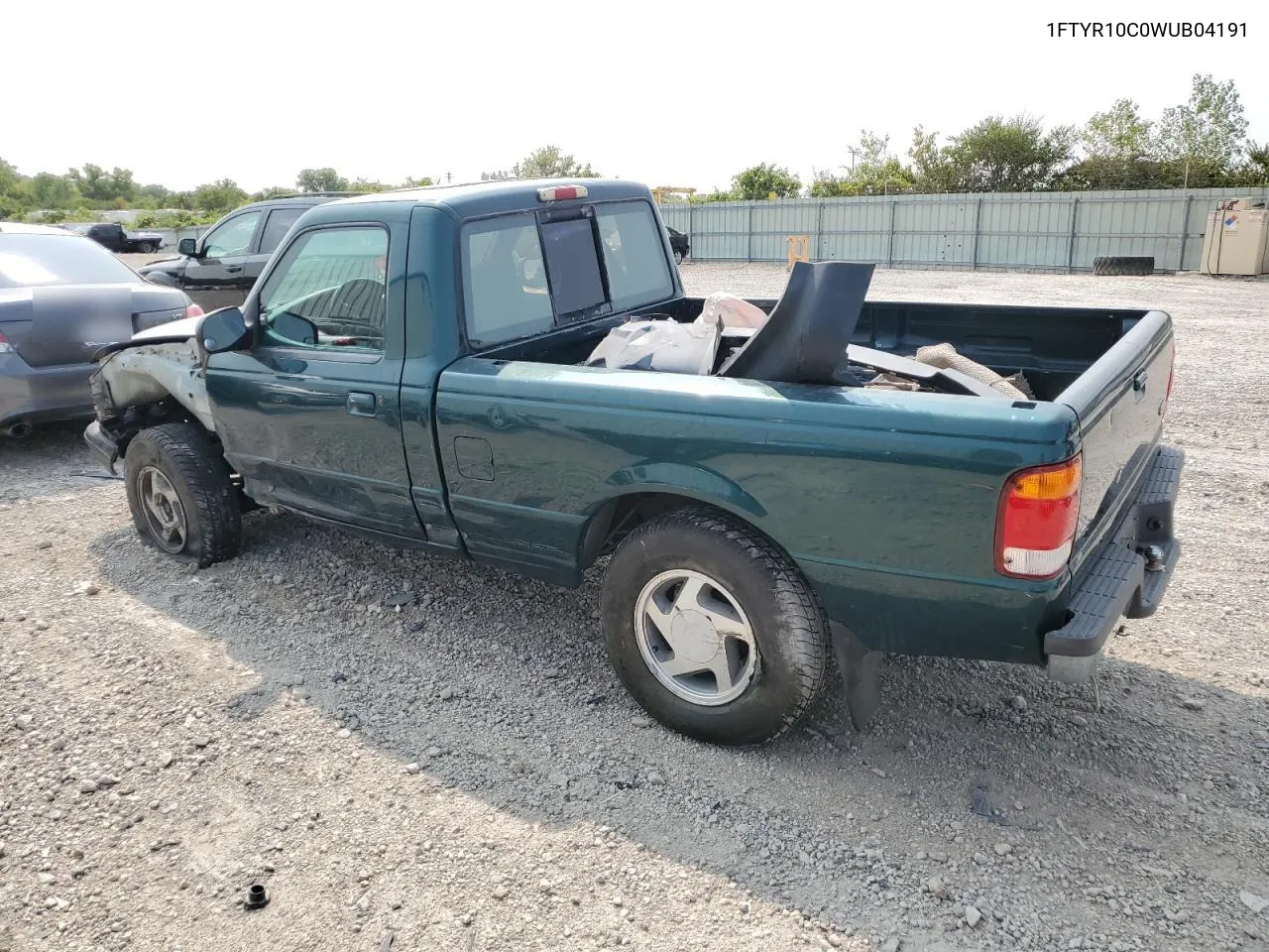 1998 Ford Ranger VIN: 1FTYR10C0WUB04191 Lot: 70809734