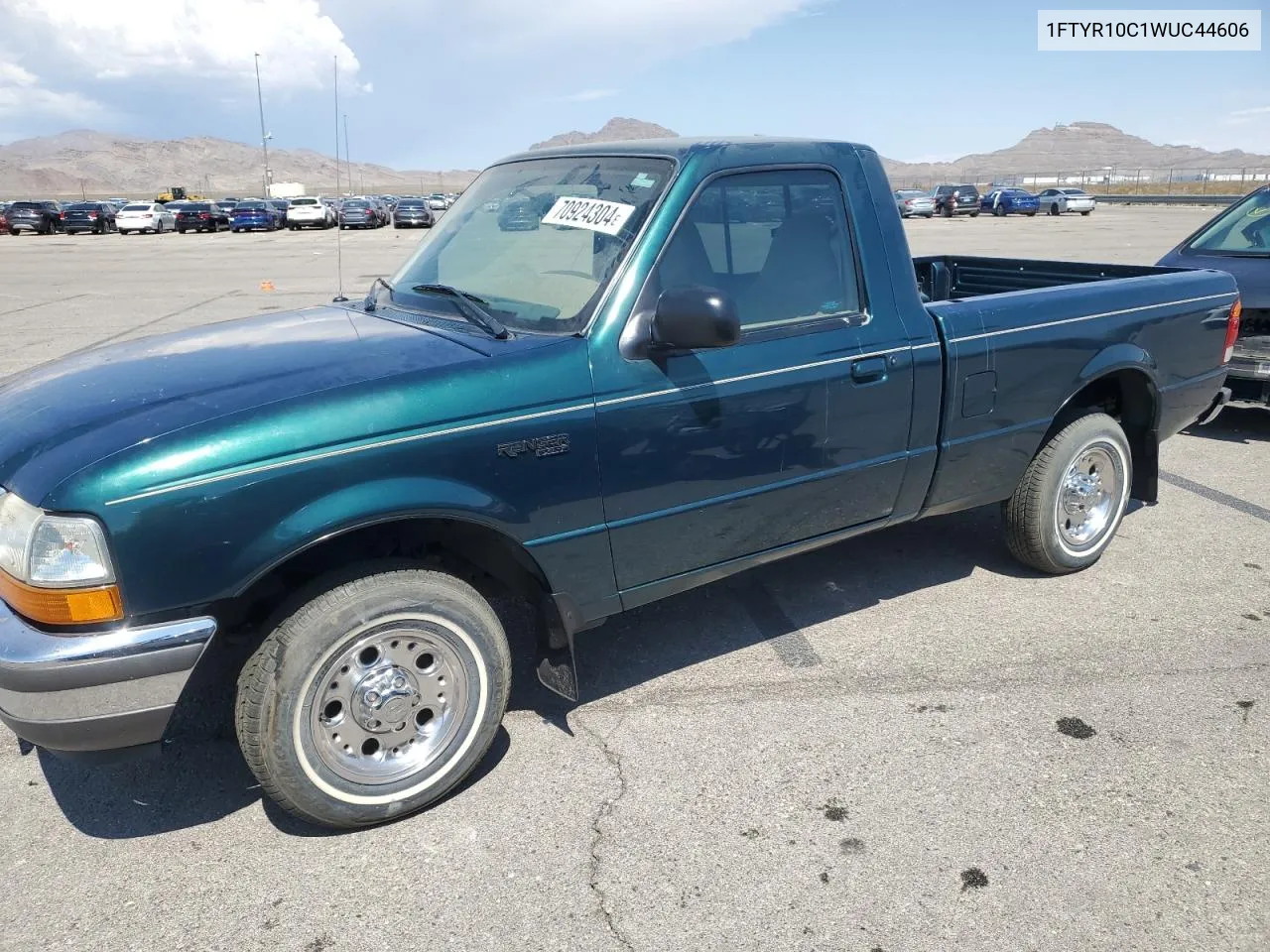 1998 Ford Ranger VIN: 1FTYR10C1WUC44606 Lot: 70924304