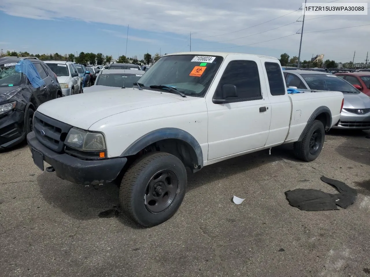 1998 Ford Ranger Super Cab VIN: 1FTZR15U3WPA30088 Lot: 71058024