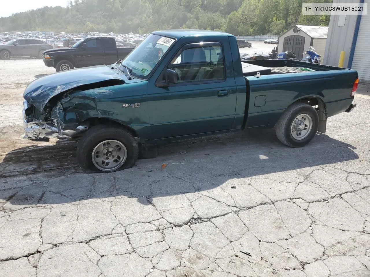 1998 Ford Ranger VIN: 1FTYR10C8WUB15021 Lot: 71103034