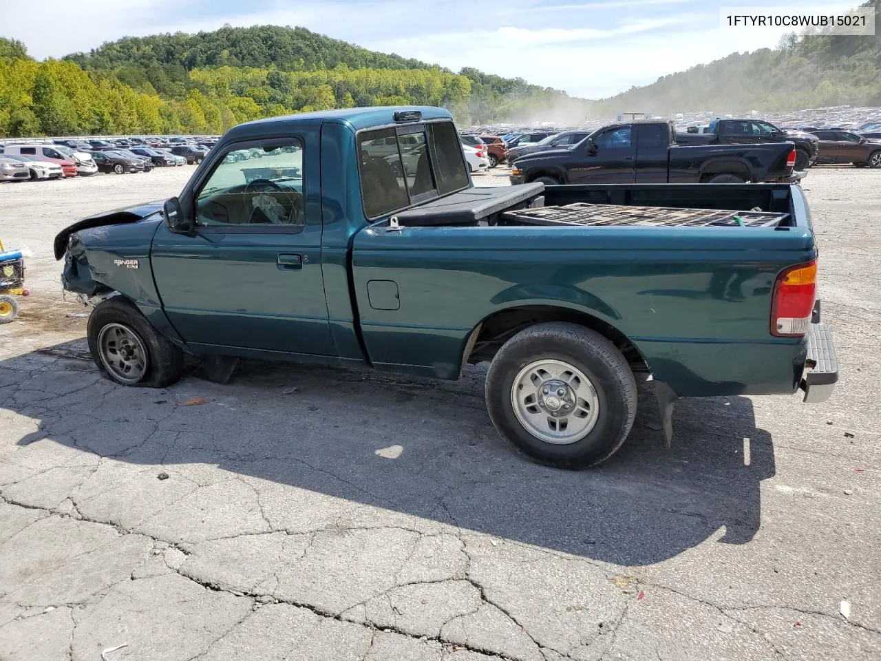 1998 Ford Ranger VIN: 1FTYR10C8WUB15021 Lot: 71103034