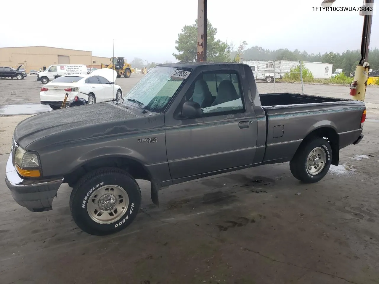 1998 Ford Ranger VIN: 1FTYR10C3WUA73843 Lot: 71345634