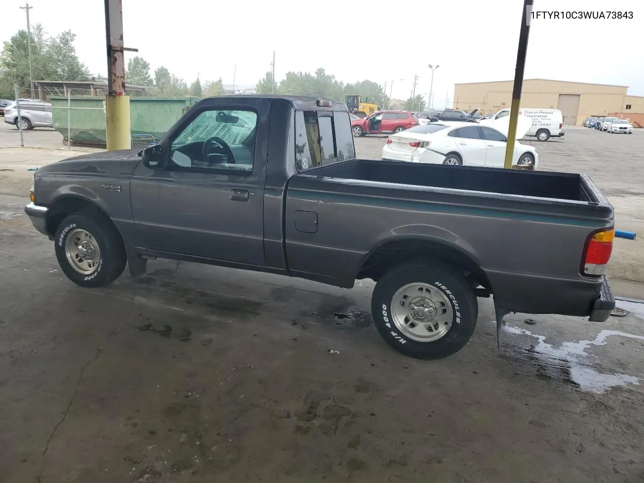 1998 Ford Ranger VIN: 1FTYR10C3WUA73843 Lot: 71345634