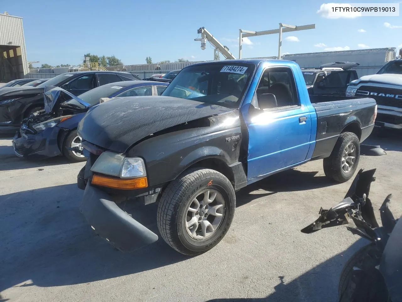 1998 Ford Ranger VIN: 1FTYR10C9WPB19013 Lot: 71484274