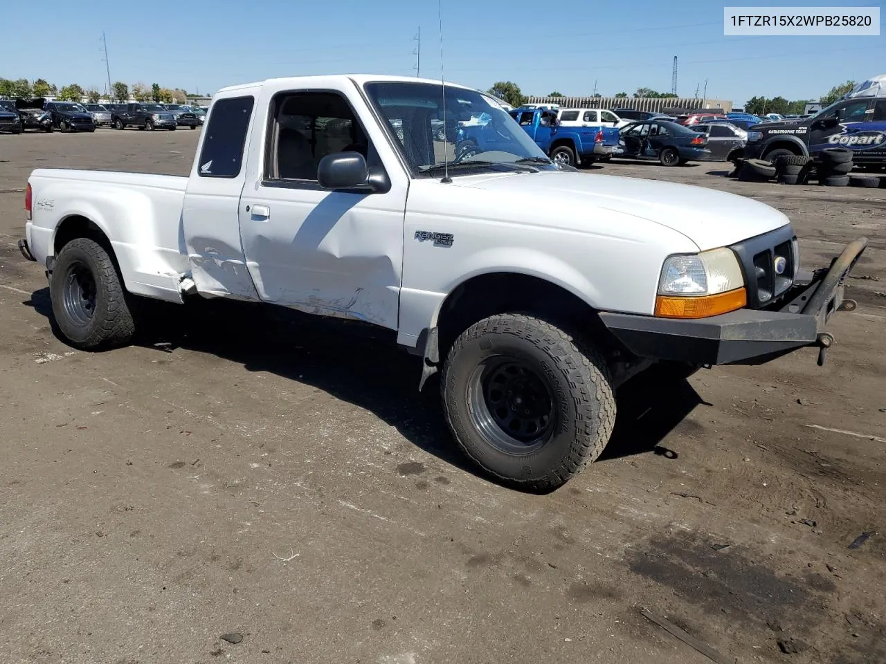 1998 Ford Ranger Super Cab VIN: 1FTZR15X2WPB25820 Lot: 71672724