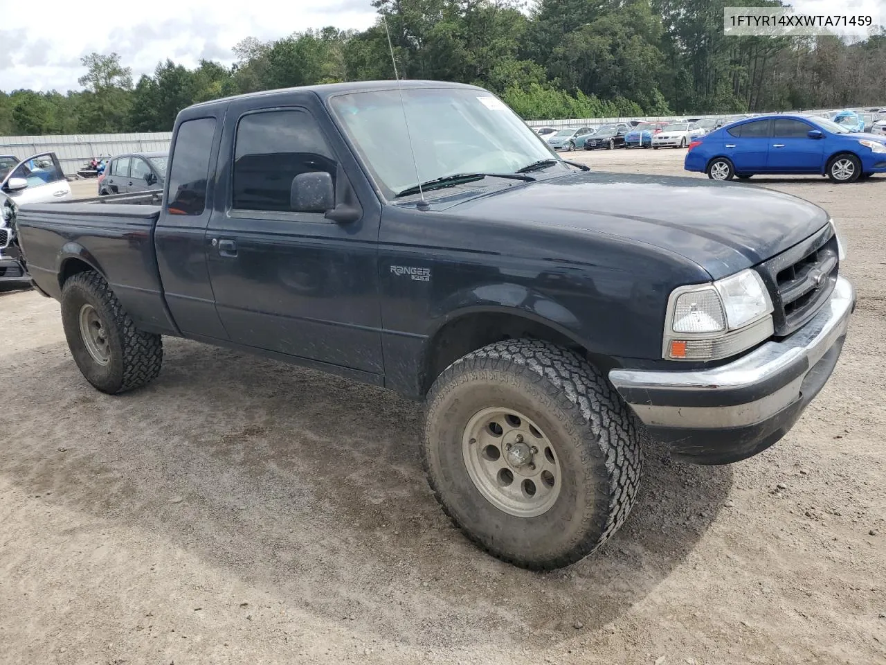 1998 Ford Ranger Super Cab VIN: 1FTYR14XXWTA71459 Lot: 72387264