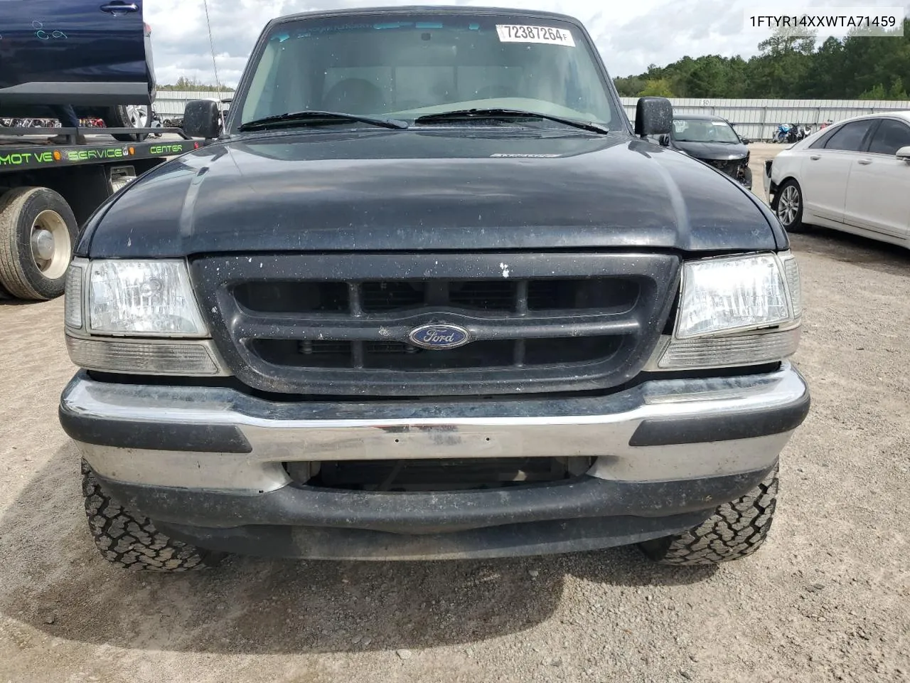 1998 Ford Ranger Super Cab VIN: 1FTYR14XXWTA71459 Lot: 72387264