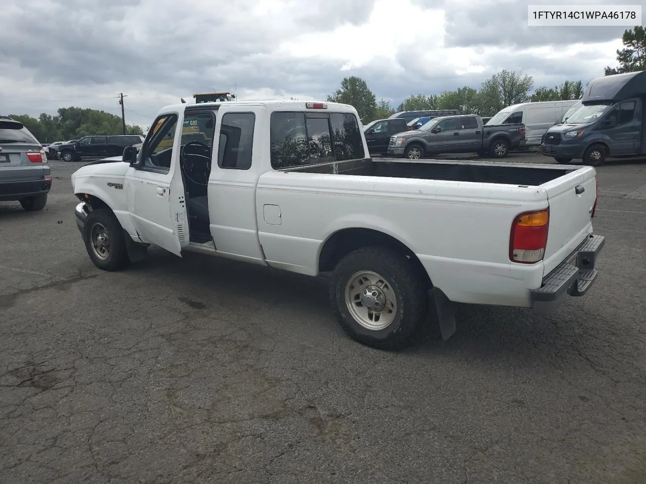 1998 Ford Ranger Super Cab VIN: 1FTYR14C1WPA46178 Lot: 72398124