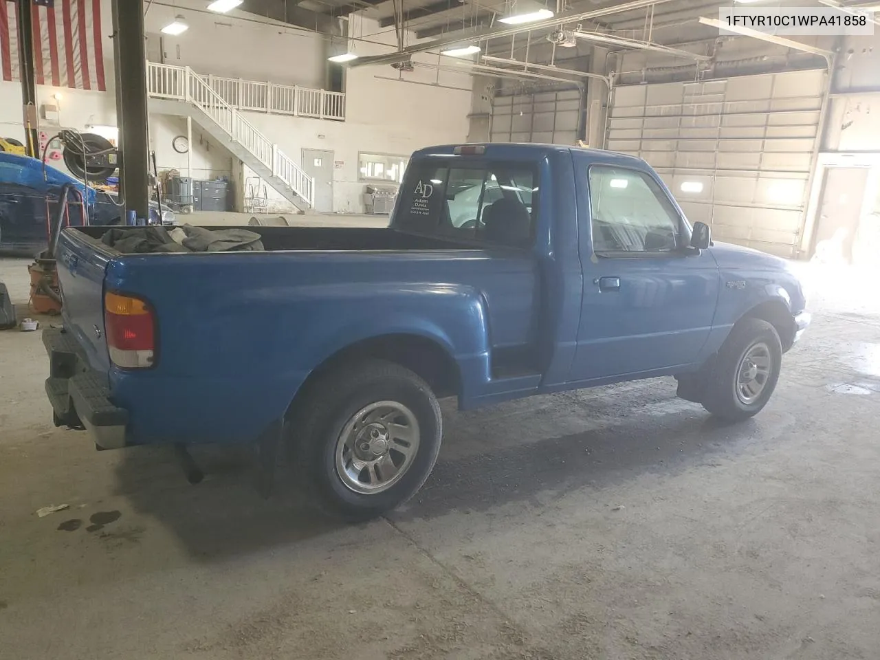 1998 Ford Ranger VIN: 1FTYR10C1WPA41858 Lot: 73939654