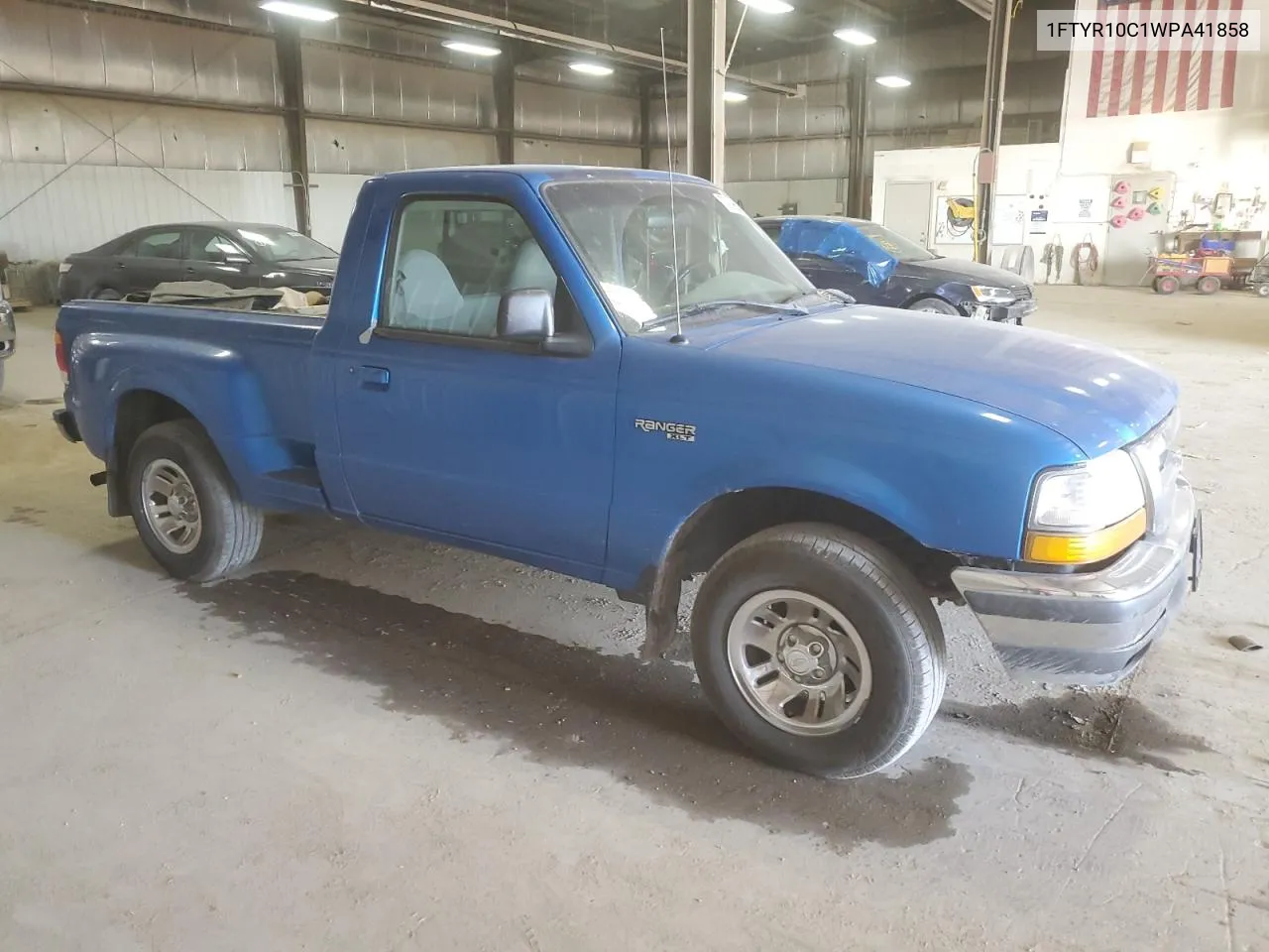 1998 Ford Ranger VIN: 1FTYR10C1WPA41858 Lot: 73939654