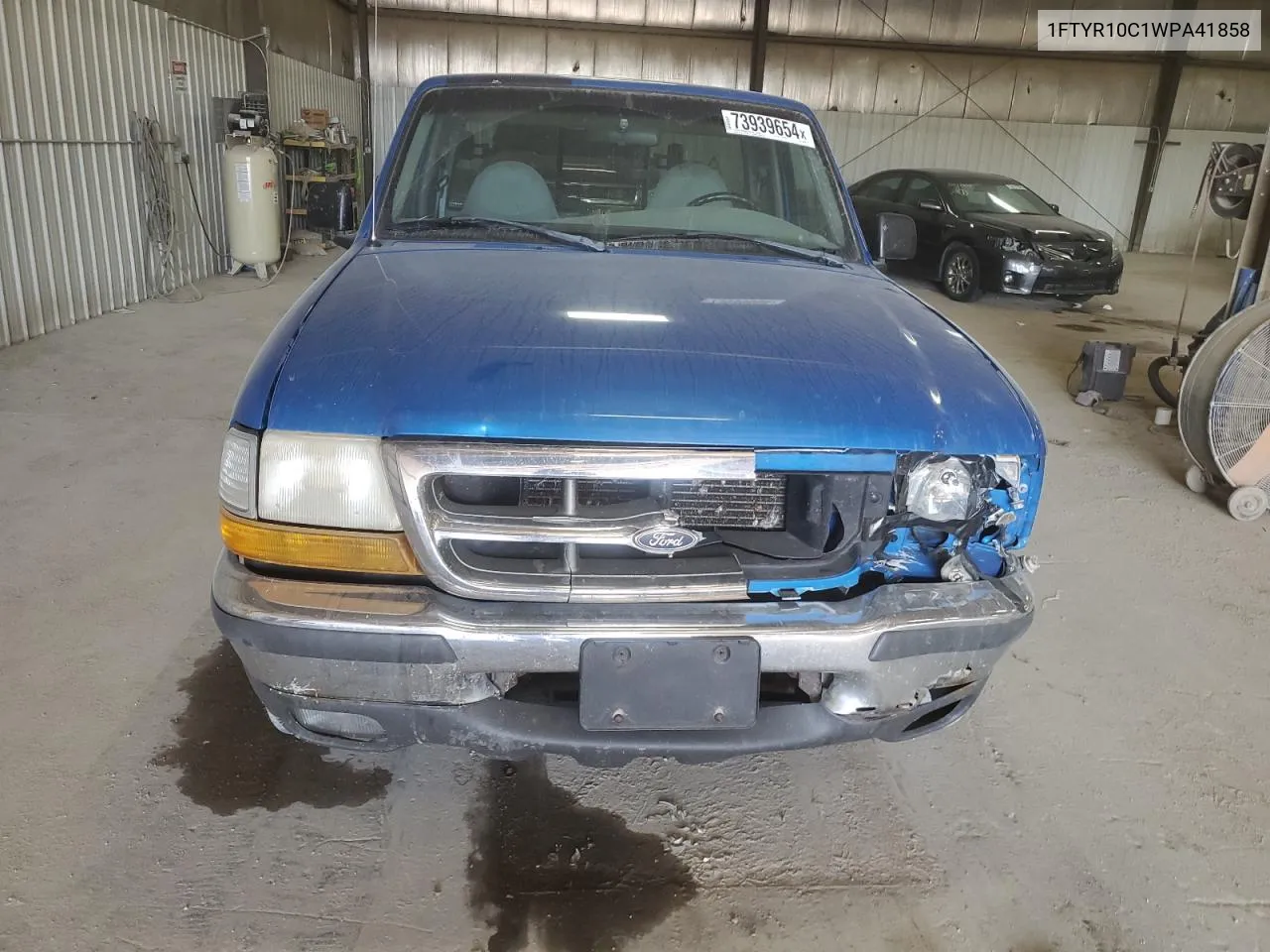 1998 Ford Ranger VIN: 1FTYR10C1WPA41858 Lot: 73939654