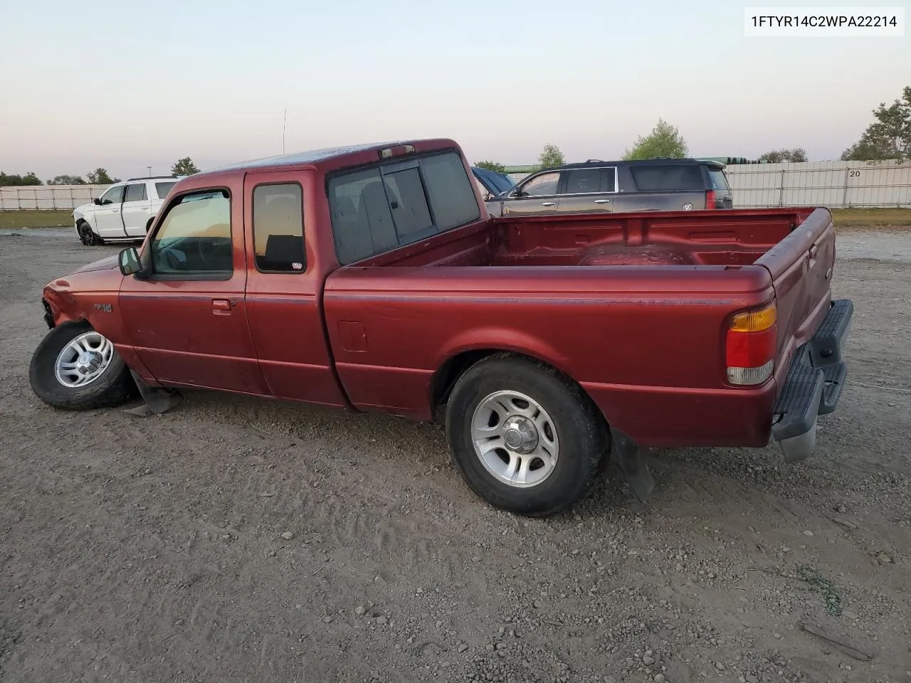 1998 Ford Ranger Super Cab VIN: 1FTYR14C2WPA22214 Lot: 75489044