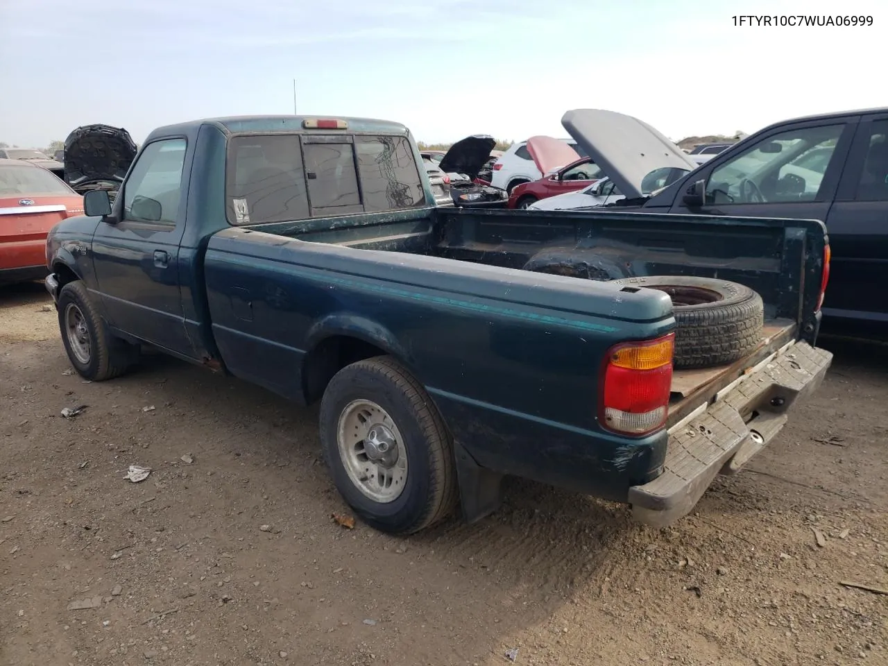 1998 Ford Ranger VIN: 1FTYR10C7WUA06999 Lot: 75693174