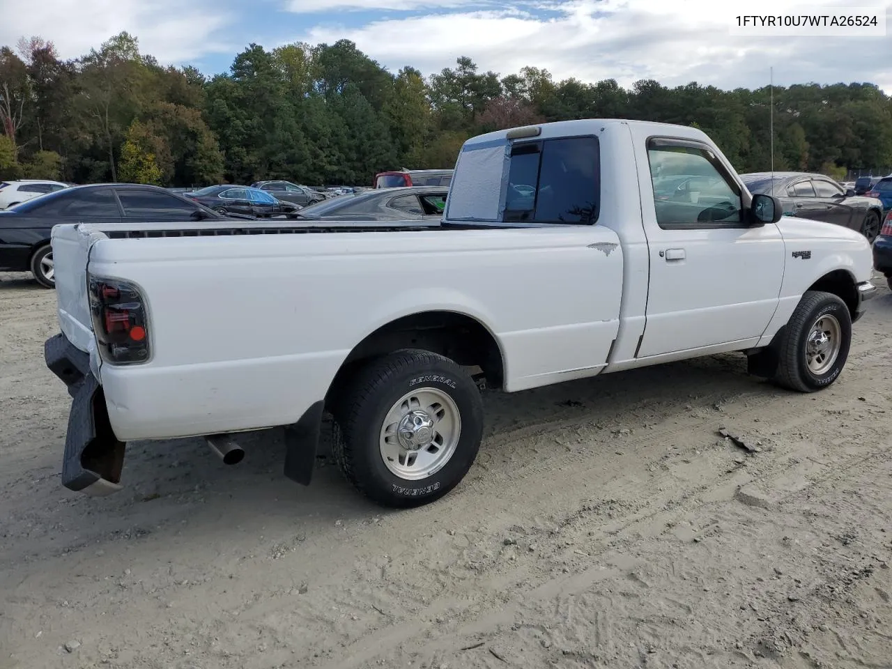 1998 Ford Ranger VIN: 1FTYR10U7WTA26524 Lot: 75791864