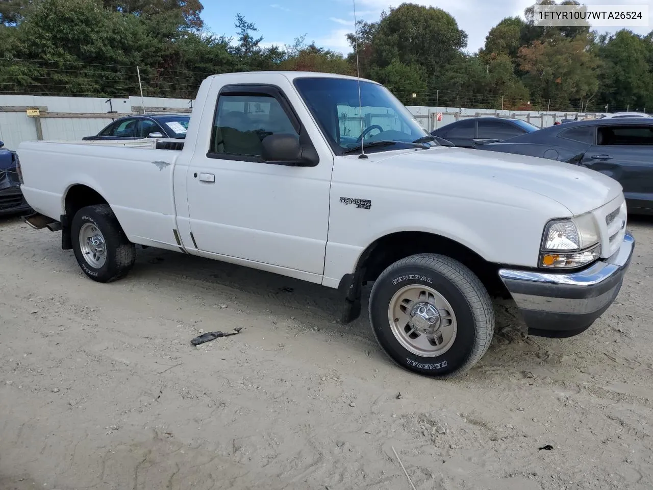 1998 Ford Ranger VIN: 1FTYR10U7WTA26524 Lot: 75791864