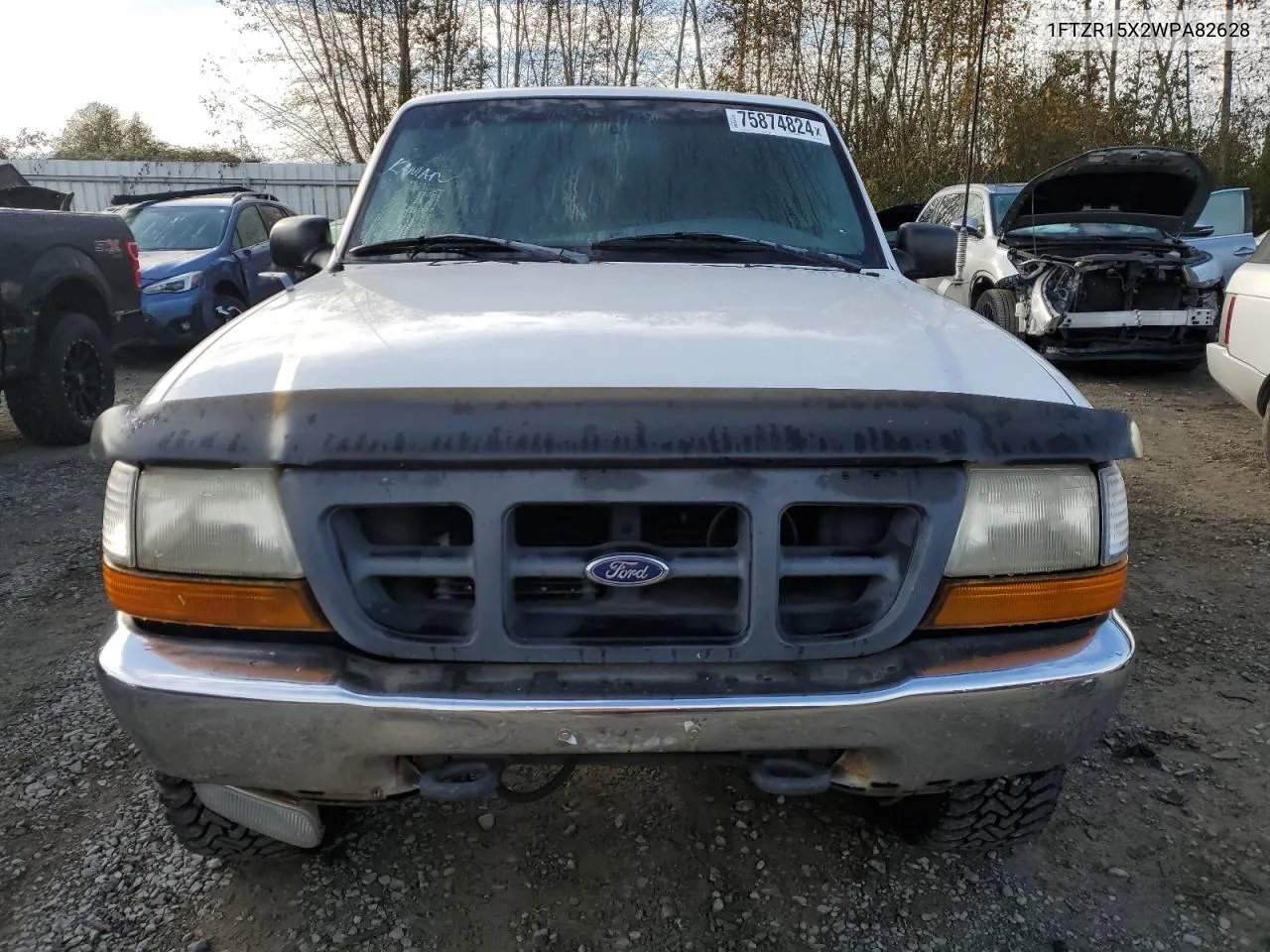 1998 Ford Ranger Super Cab VIN: 1FTZR15X2WPA82628 Lot: 75874824