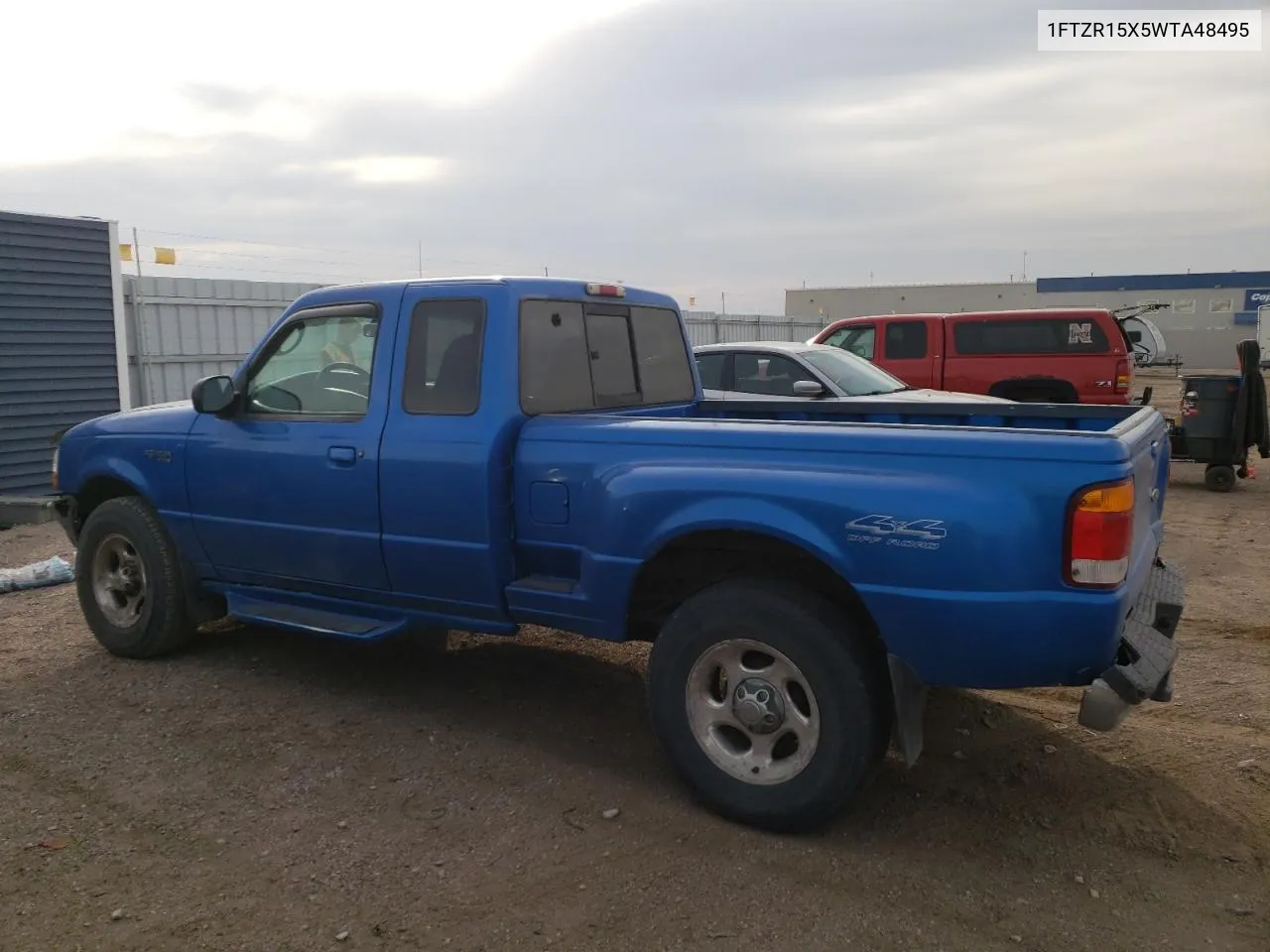 1998 Ford Ranger Super Cab VIN: 1FTZR15X5WTA48495 Lot: 77653254