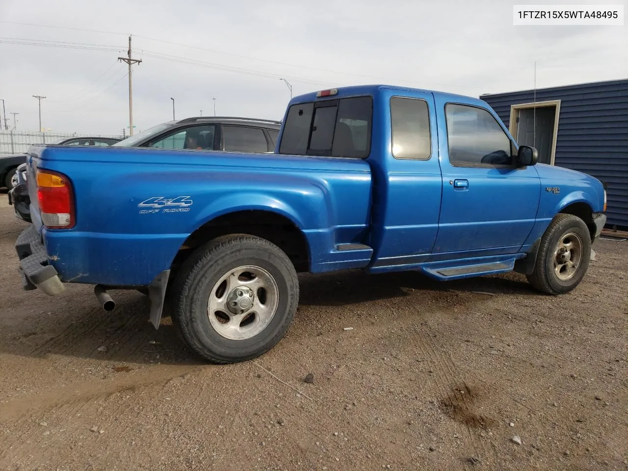 1998 Ford Ranger Super Cab VIN: 1FTZR15X5WTA48495 Lot: 77653254