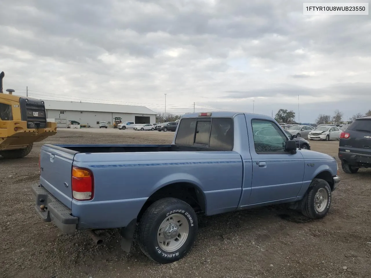 1998 Ford Ranger VIN: 1FTYR10U8WUB23550 Lot: 78037724