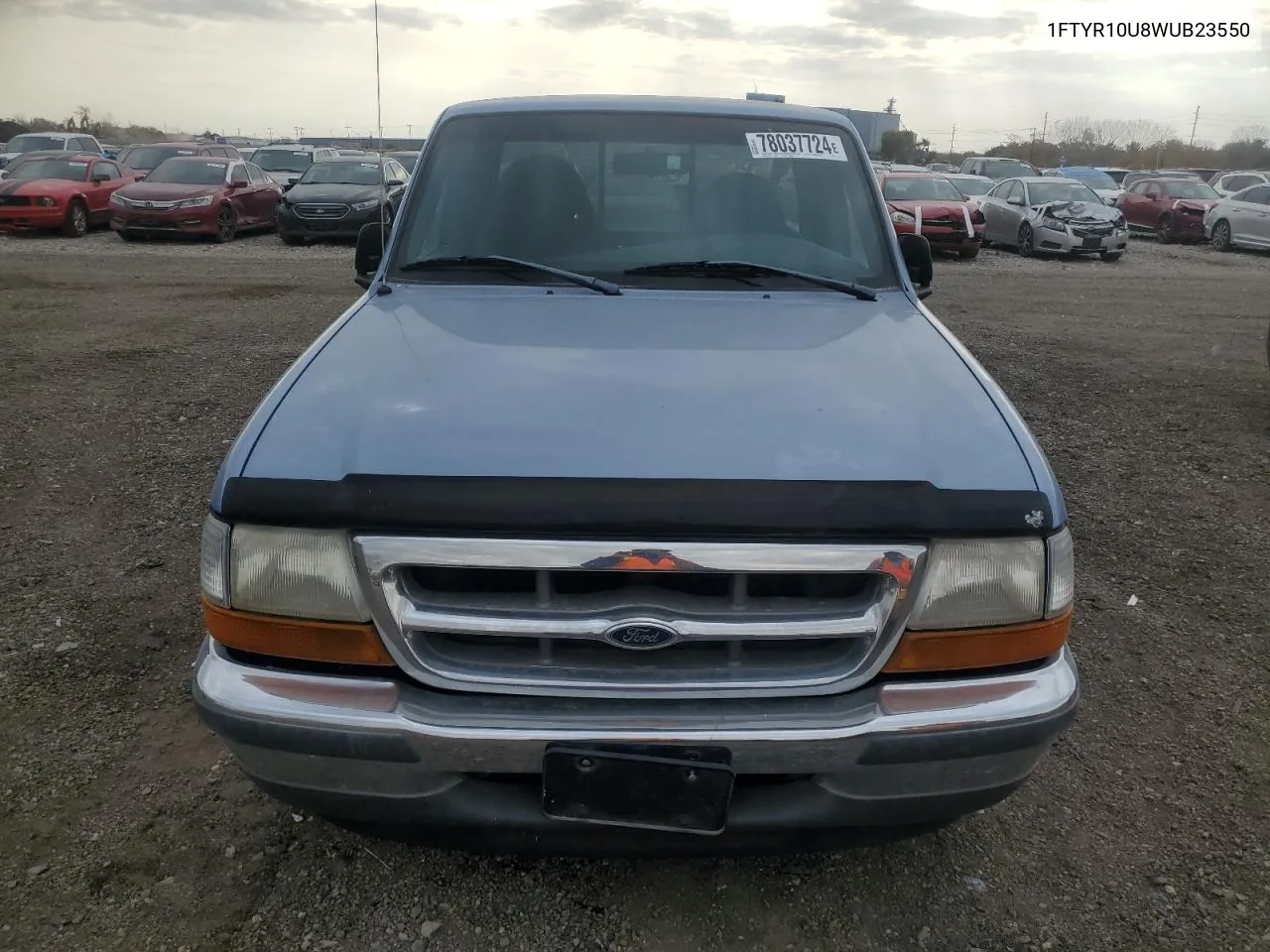 1998 Ford Ranger VIN: 1FTYR10U8WUB23550 Lot: 78037724