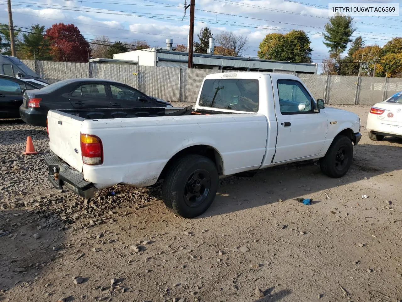 1998 Ford Ranger VIN: 1FTYR10U6WTA06569 Lot: 79088814