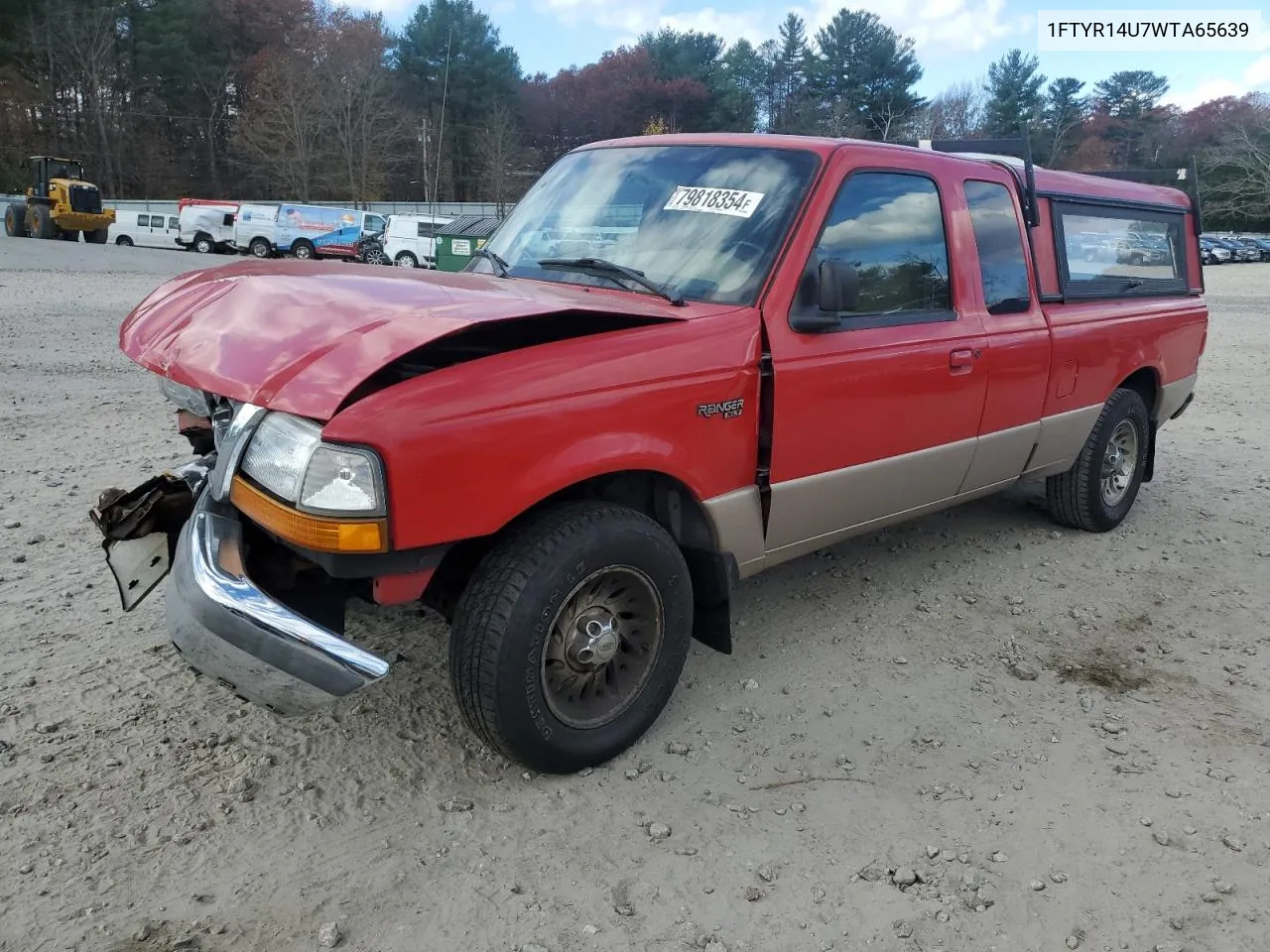 1998 Ford Ranger Super Cab VIN: 1FTYR14U7WTA65639 Lot: 79818354