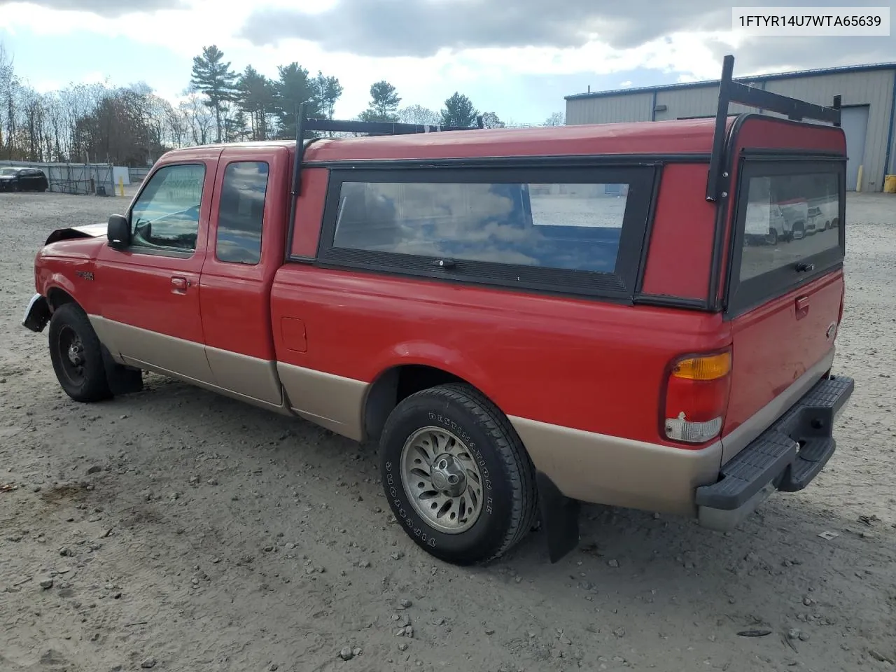 1998 Ford Ranger Super Cab VIN: 1FTYR14U7WTA65639 Lot: 79818354