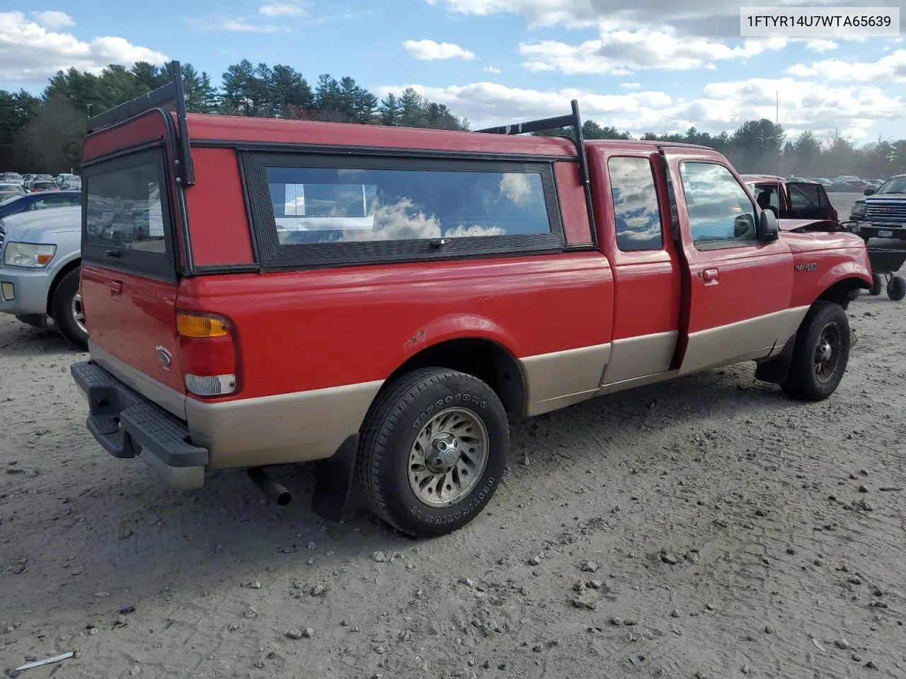 1998 Ford Ranger Super Cab VIN: 1FTYR14U7WTA65639 Lot: 79818354