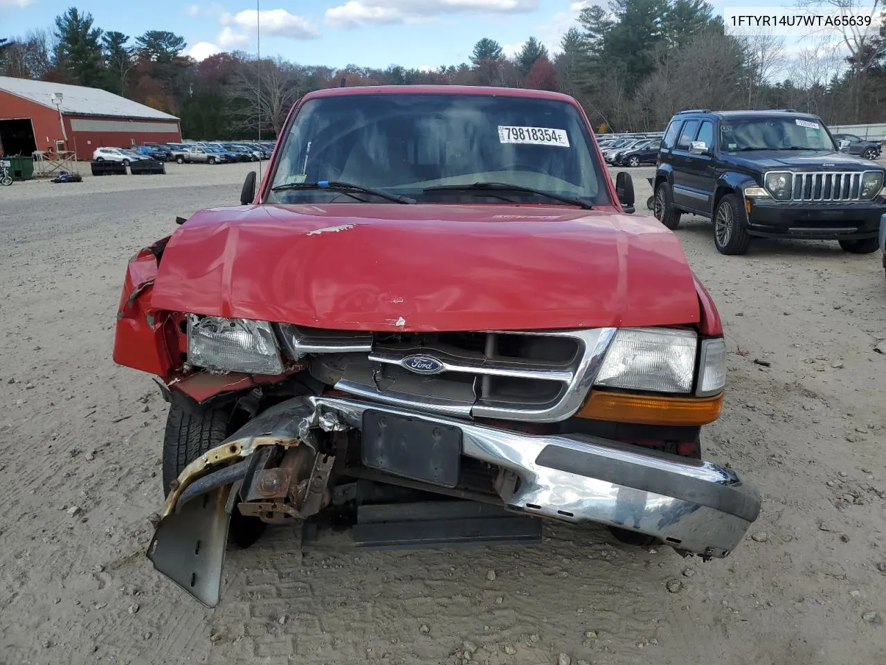 1998 Ford Ranger Super Cab VIN: 1FTYR14U7WTA65639 Lot: 79818354