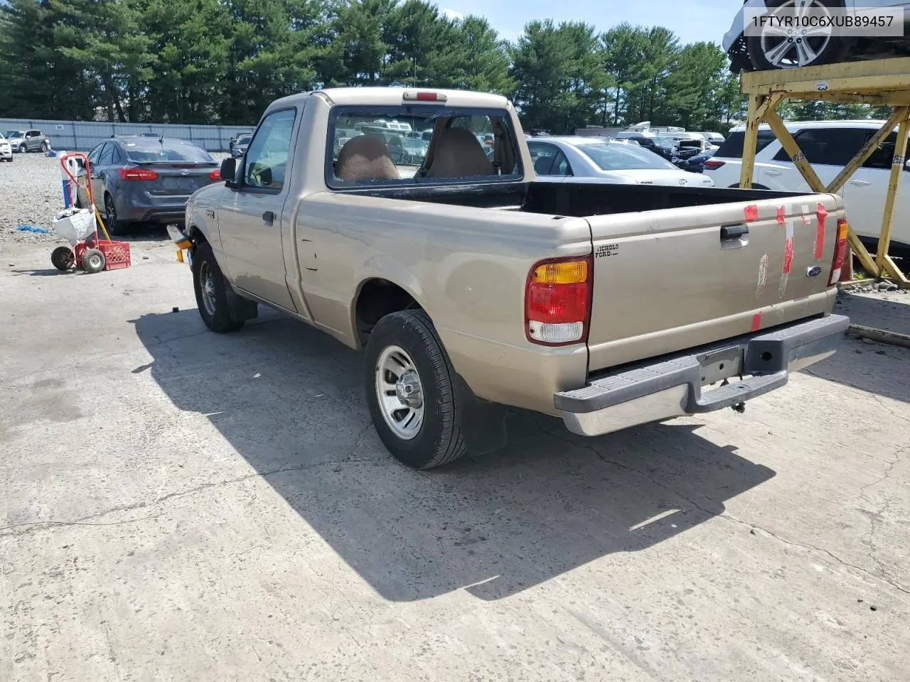 1999 Ford Ranger VIN: 1FTYR10C6XUB89457 Lot: 61083034