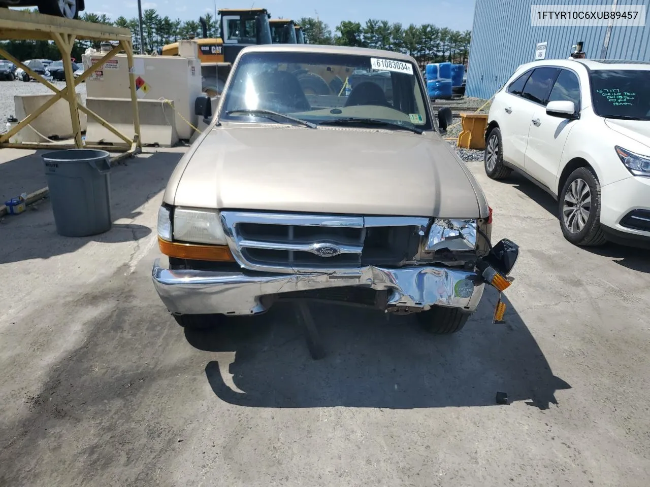 1999 Ford Ranger VIN: 1FTYR10C6XUB89457 Lot: 61083034