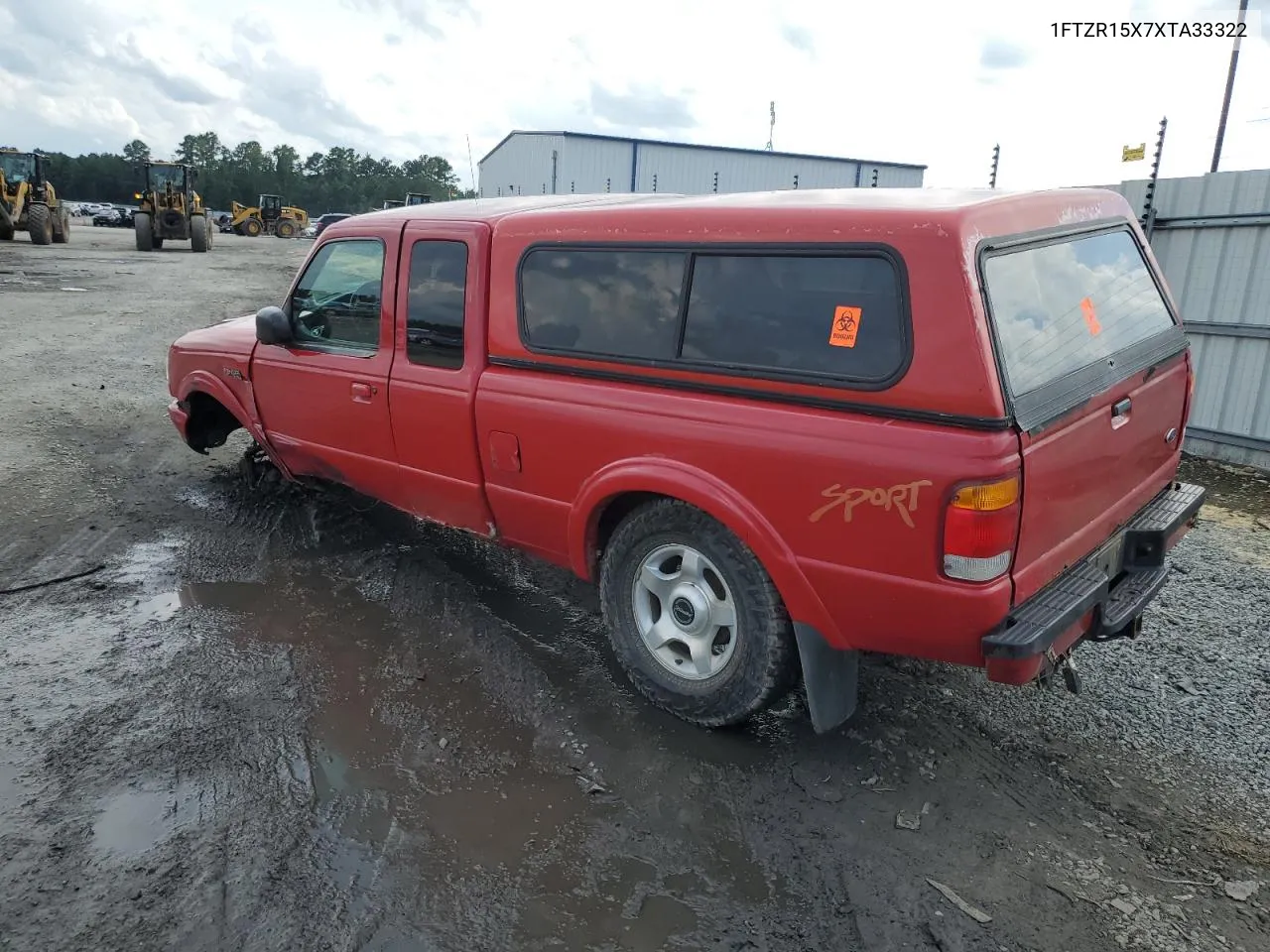 1999 Ford Ranger Super Cab VIN: 1FTZR15X7XTA33322 Lot: 66520744