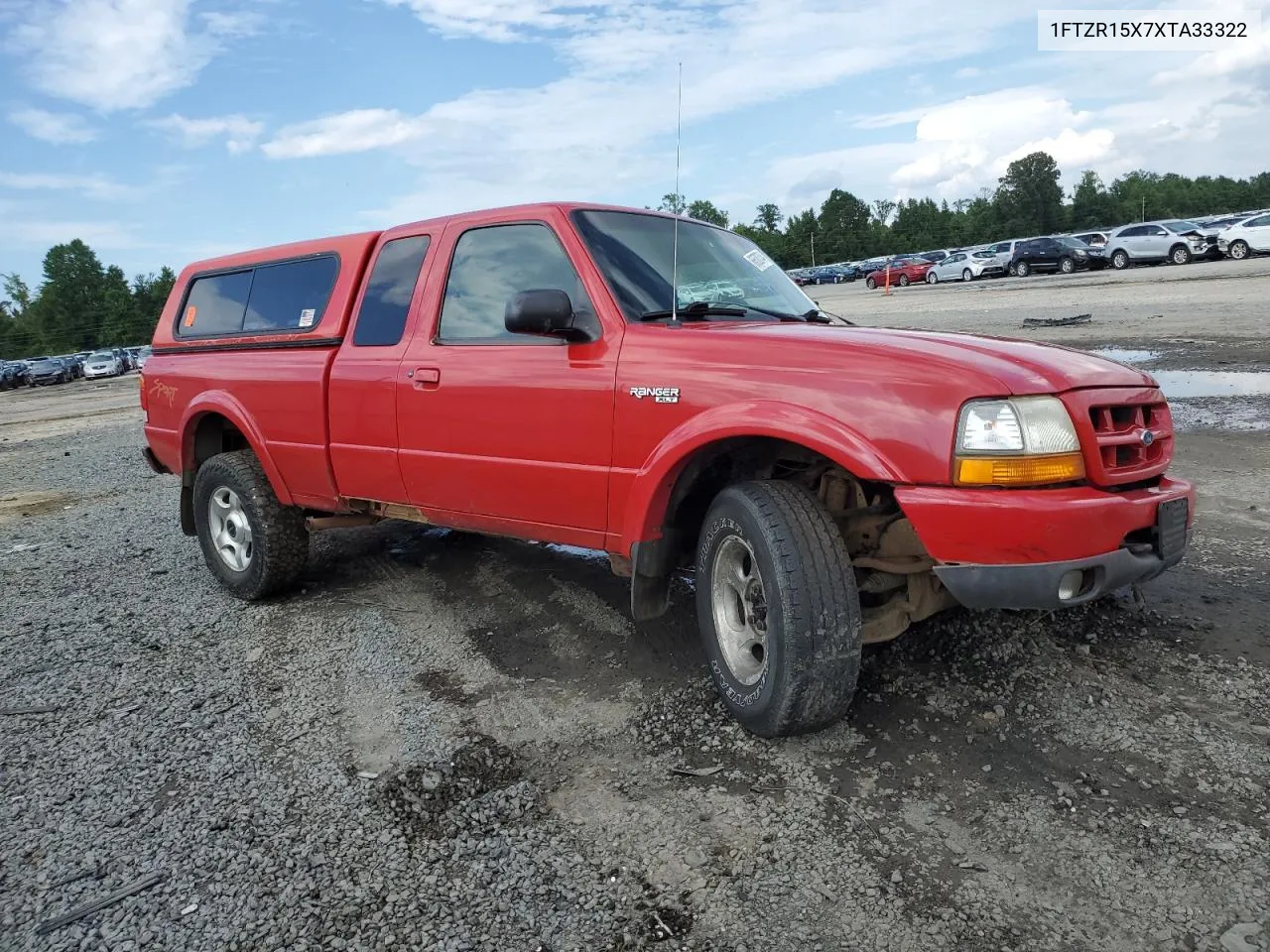 1999 Ford Ranger Super Cab VIN: 1FTZR15X7XTA33322 Lot: 66520744