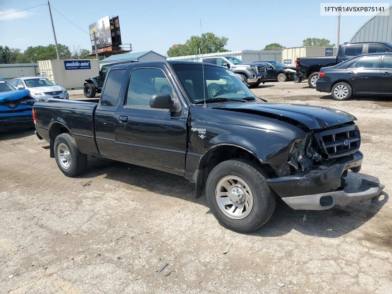 1999 Ford Ranger Super Cab VIN: 1FTYR14V5XPB75141 Lot: 68541204