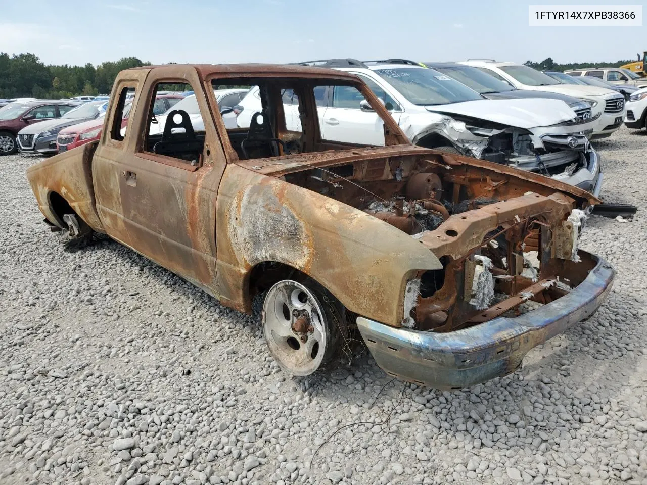 1999 Ford Ranger Super Cab VIN: 1FTYR14X7XPB38366 Lot: 69083314