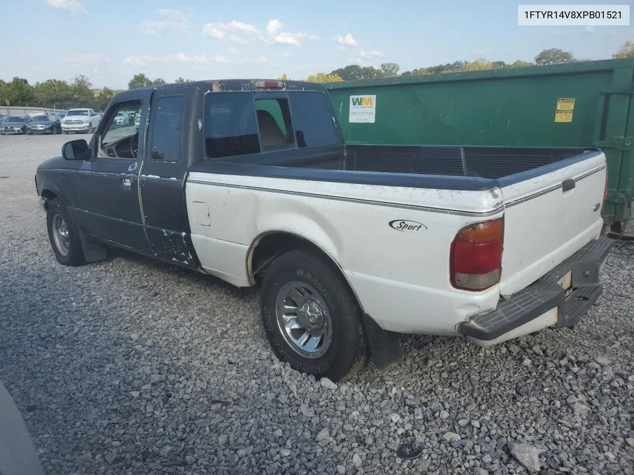 1999 Ford Ranger Super Cab VIN: 1FTYR14V8XPB01521 Lot: 70777264