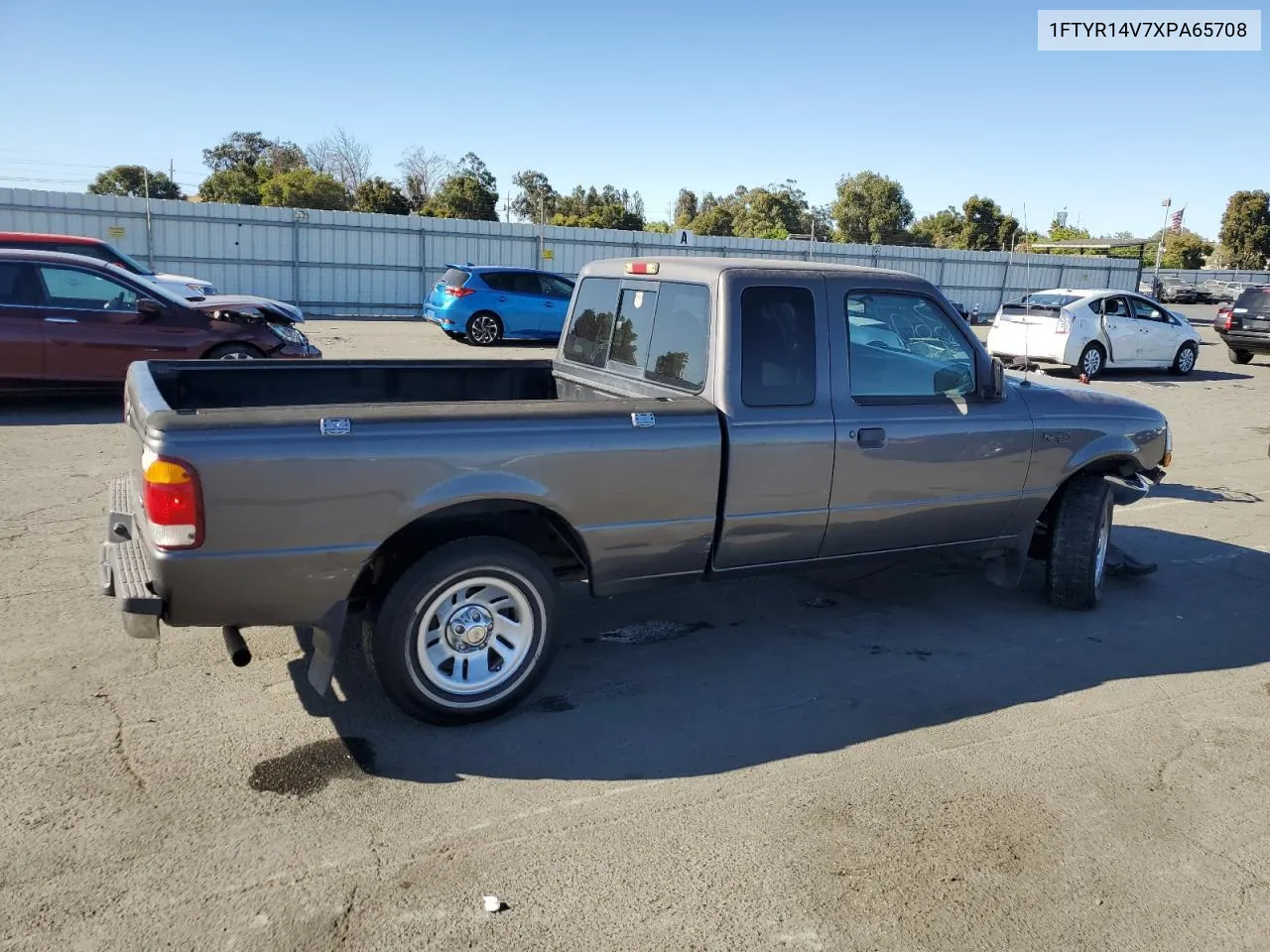 1999 Ford Ranger Super Cab VIN: 1FTYR14V7XPA65708 Lot: 71048324